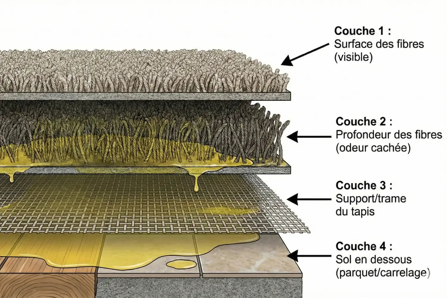 Odeur d’Urine de Chien sur Tapis: 7 Solutions Qui Fonctionnent Vraiment