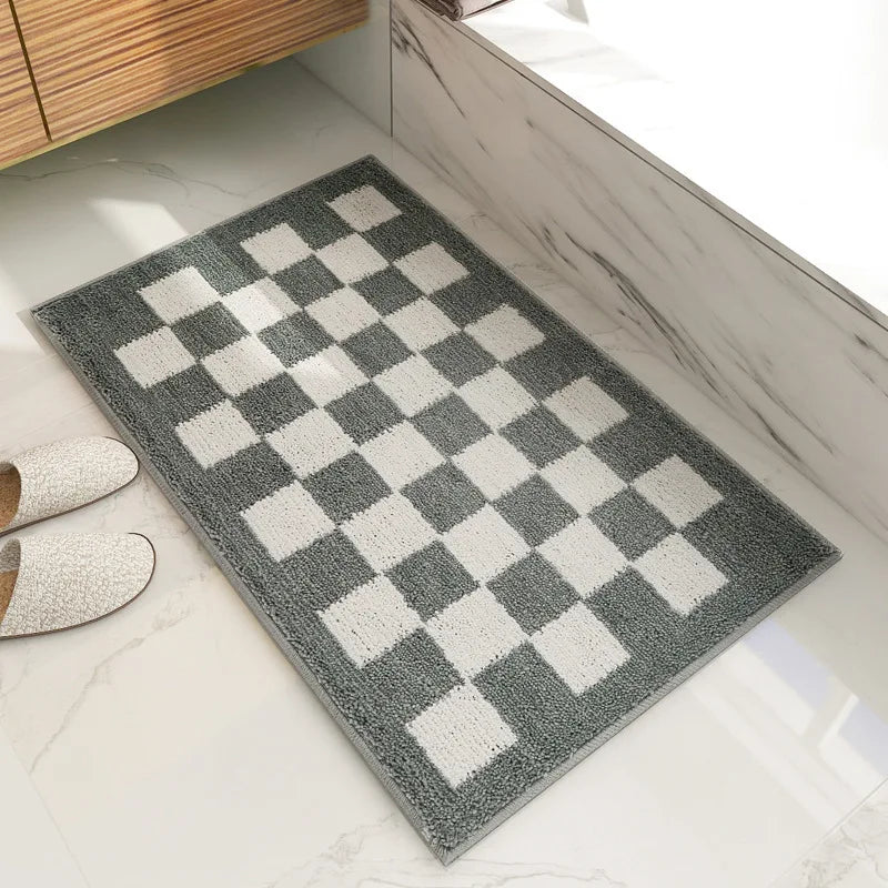 Tapis de Bain Damier