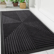 Paillasson Gris - gris foncé / 81x119cm