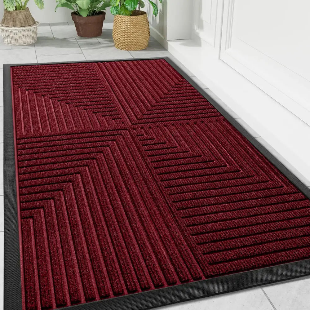 Paillasson Rouge - rouge / 43x75cm