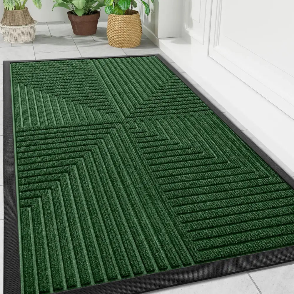 Paillasson Vert - vert / 81x119cm
