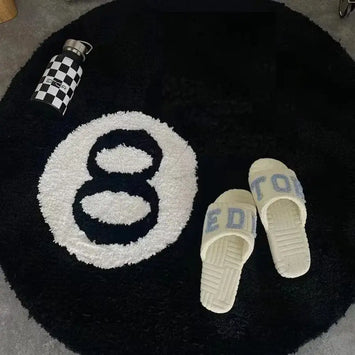 Tapis Boule Billard Noir