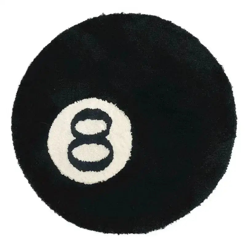 Tapis Boule Billard Noir