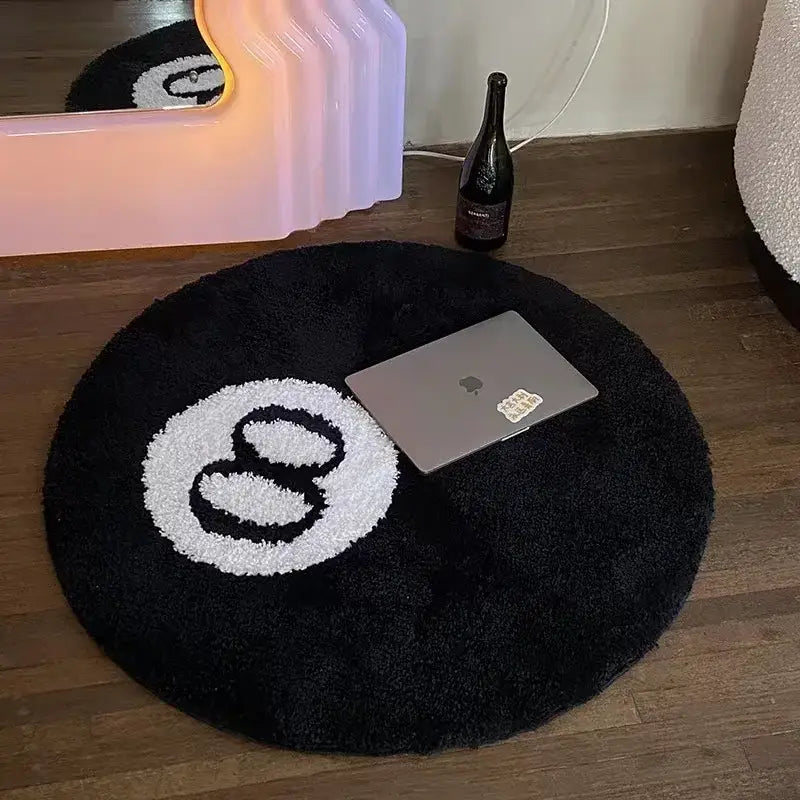Tapis Boule Billard Noir