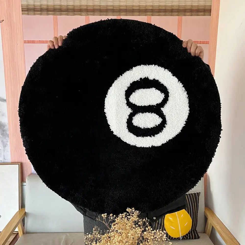 Tapis Boule Billard Noir