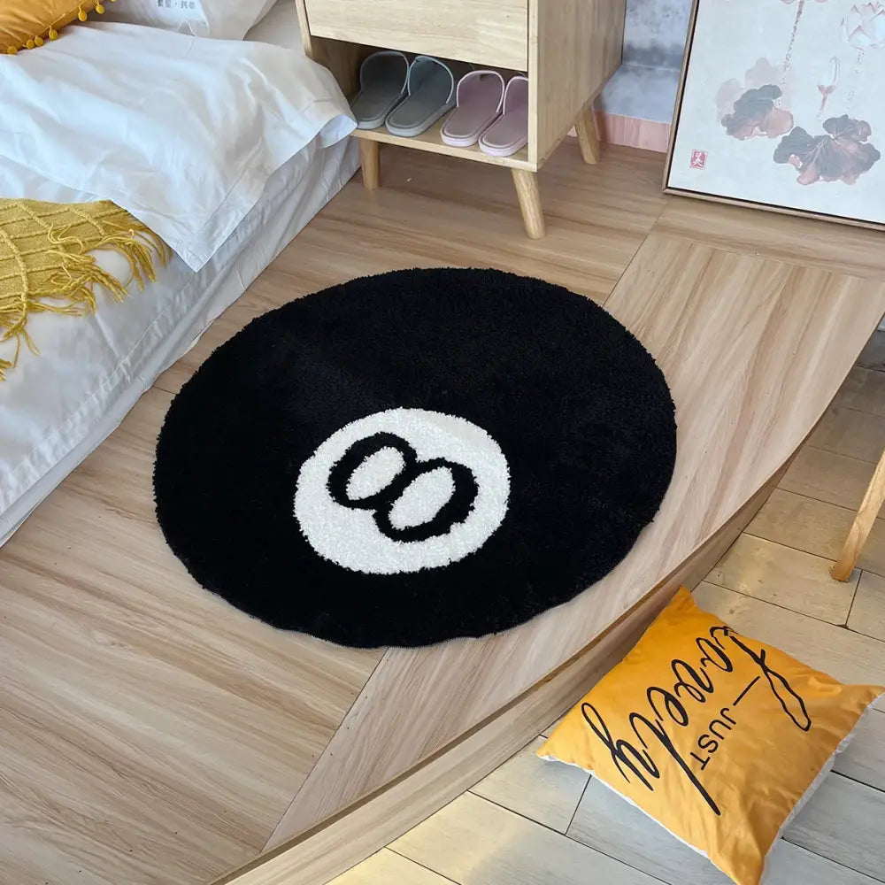 Tapis Boule Billard Noir