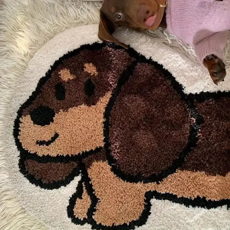 Tapis Chien Teckel