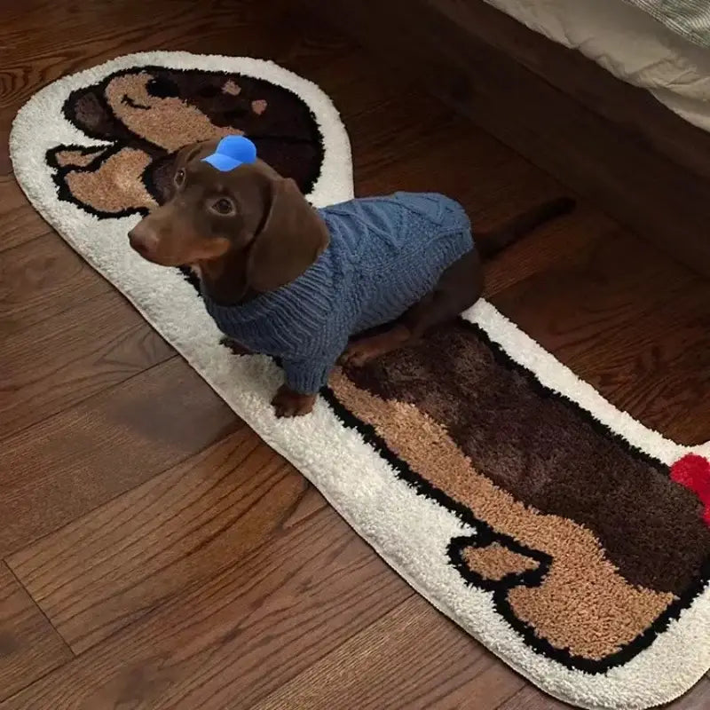 Tapis Chien Teckel - 40X120CM