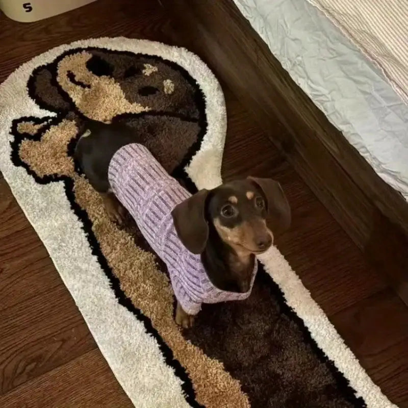 Tapis Chien Teckel