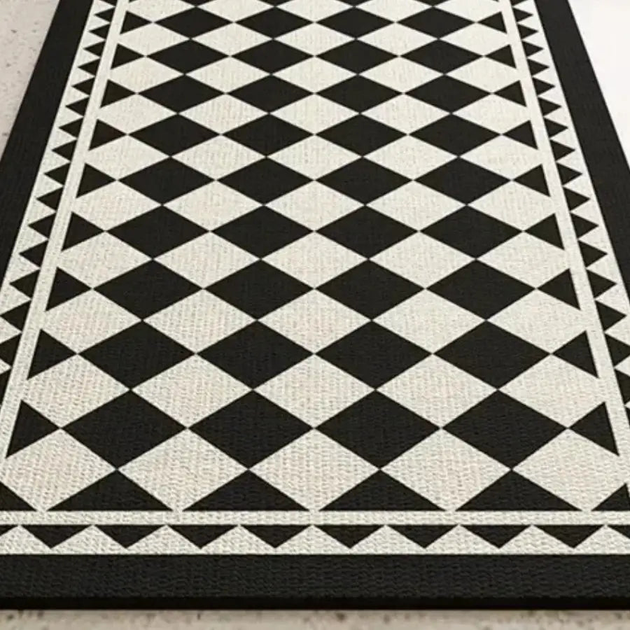Tapis Cuisine Damier