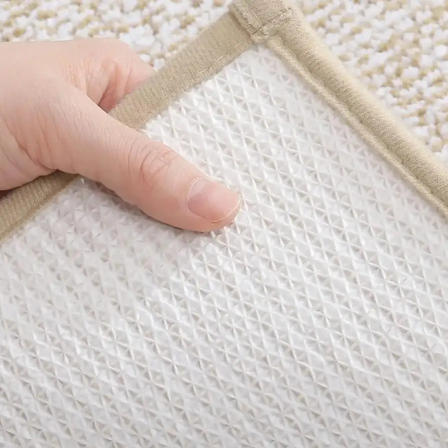 Tapis de Bain Beige Clair