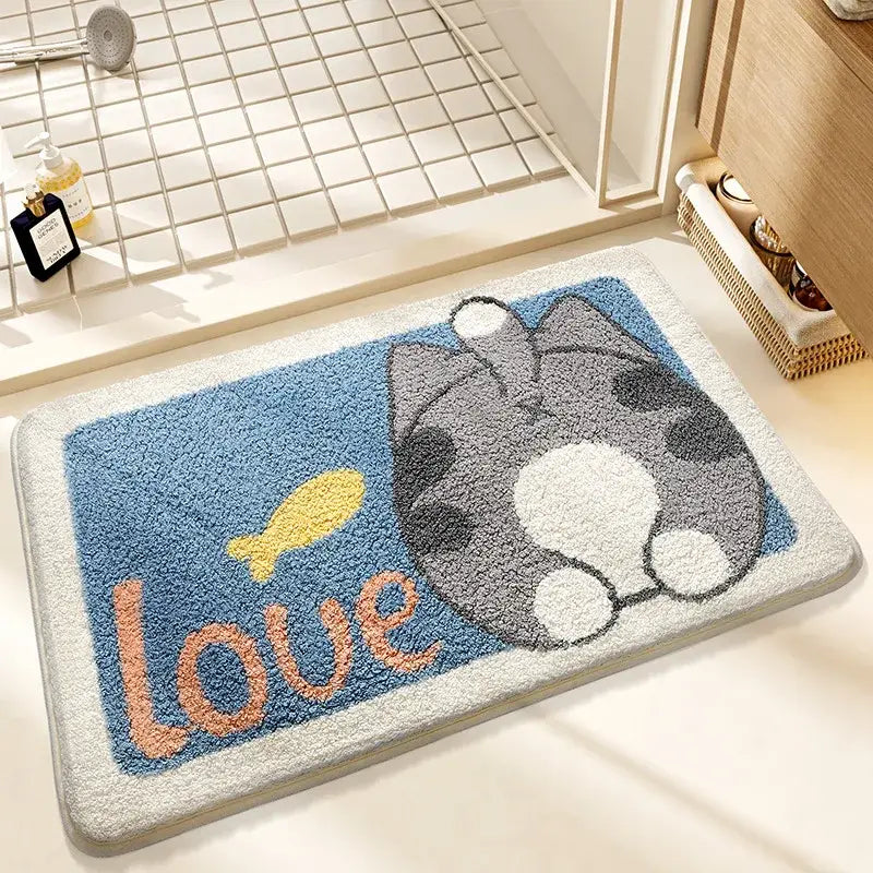 Tapis de Bain Chat - 2 / 45x65cm
