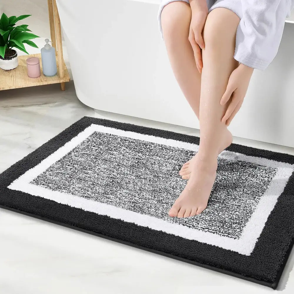 Tapis de Bain Gris Anthracite - gris anthracite / 41x61cm