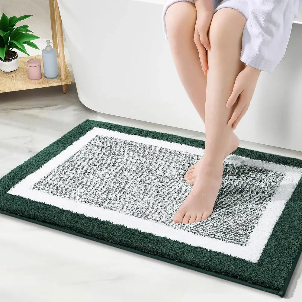 Tapis de Bain Vert Sapin - vert sapin / 41x61cm