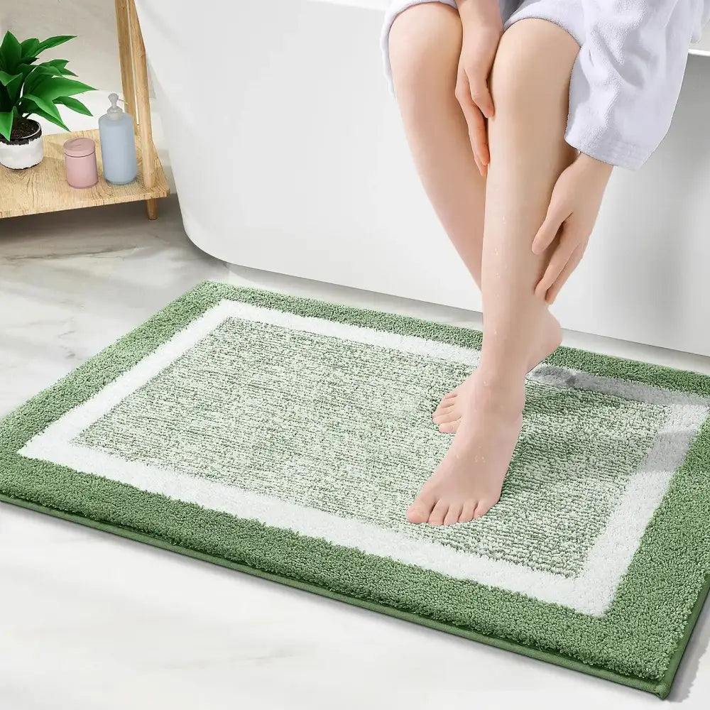 Tapis de Bain Vert Sauge - vert sauge / 41x61cm