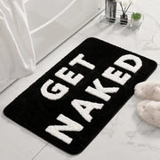 Tapis Get Naked - noir / 40x60cm