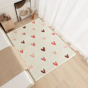Tapis Motif Coeur - 60x90cm