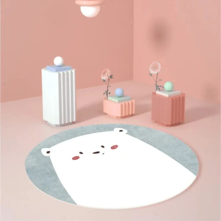 Tapis Ours Blanc