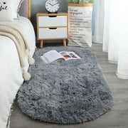 Tapis Ovale Gris - gris / 40X60cm
