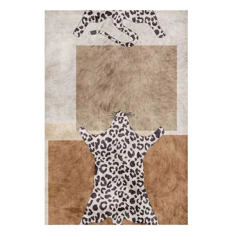 Tapis Peau Leopard - 80x120cm