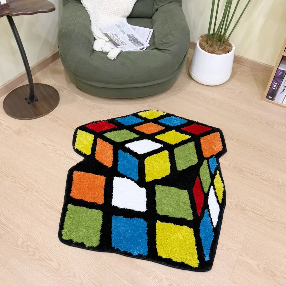 Tapis Rubik’s Cube - 86X80 cm