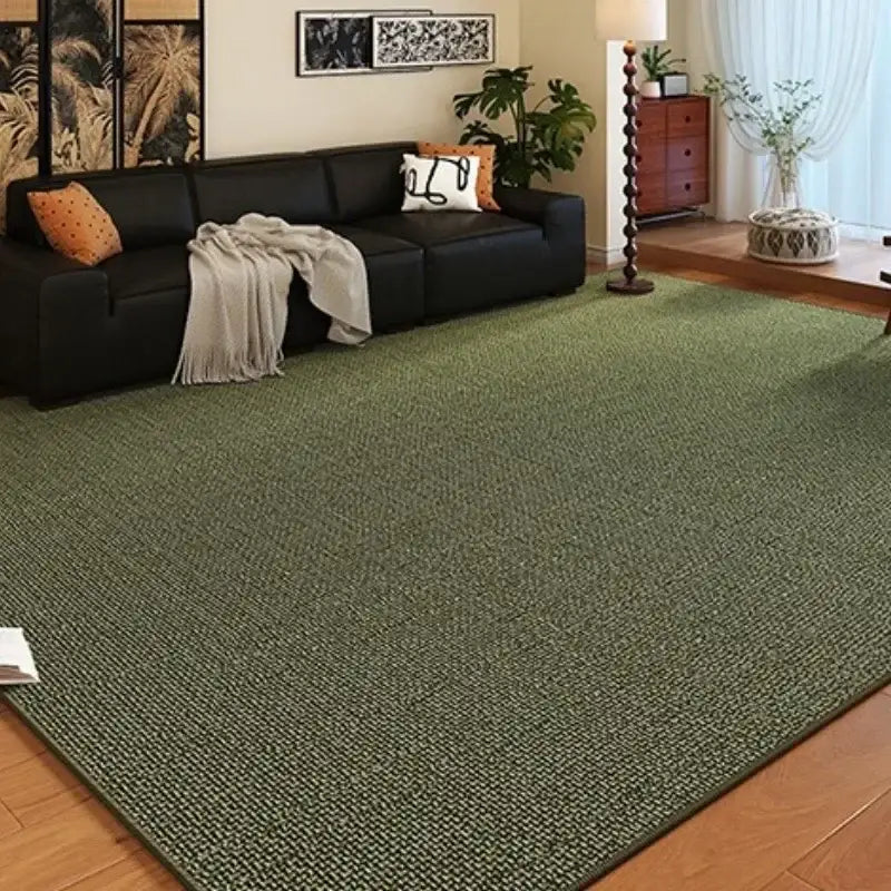 Tapis Tissé Vert - 50x80cm