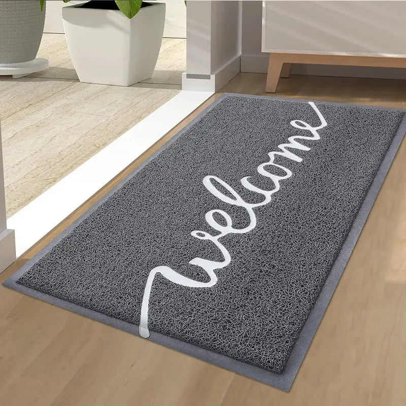 Welcome - gris / 40x60cm